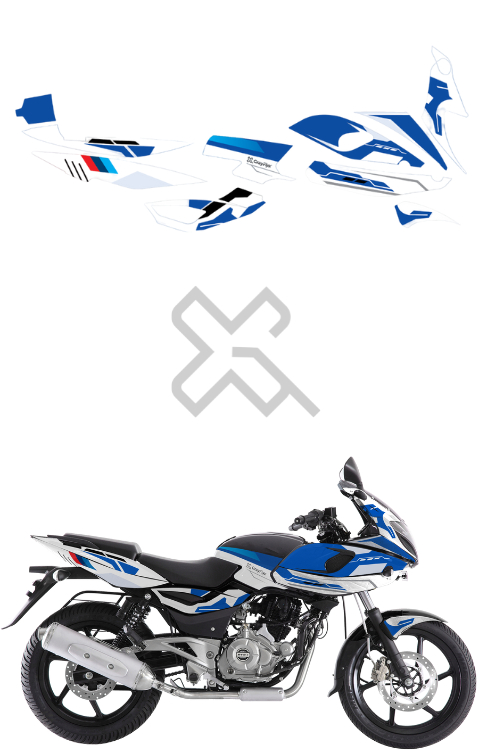 Pulsar 220F Full Graphics | Pulsar 220 Full Body Sticker